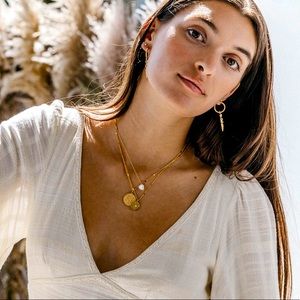 Zodiac Medallion Necklace - Gemini